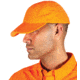 5.11 Tactical Foldable Uniform HVIS Hat - Unisex, Hi Vis Orange, 1 SZ, 89099-405-1 SZ