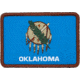 5.11 Tactical Oklahoma State Flag Patch, Blue, One Size, 81534-676-1 SZ