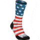 5.11 Tactical Sock &amp; Awe Crew American Flag - Mens, Red, Large 10041AB-460-L