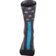 5.11 Tactical Sock &amp; Awe Crew Thin Blue Line - Mens, Black, Large 10041AA-019-L