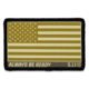 5.11 Tactical USA Flag Woven Patch, Coyote, 1 SZ, 81292-120-1 SZ