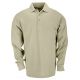 5.11 Tactical Tactical L/S Polo - Mens, Silver Tan, 3XL, 72360-160-3XL