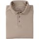 5.11 Tactical Performance Long Sleeve Polo - Men's, Large, Regular, Silver Tan, 72049-160-L