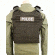 5IVE STAR GEAR Bodyguard Plate Carrier Vest,Black,S/L 2808003