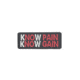 5IVE STAR GEAR Know Pain Morale Patch, 2.5in x 2in, 6692000