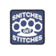 5IVE STAR GEAR Snitches Morale Patch, 2.5in x 2in, 6694000