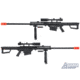 6mmProShop Barrett Licensed M82A1 Bolt Action Powered Airsoft Sniper Rifle, Black, SW-024-BK
