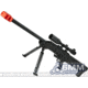 6mmProShop Barrett Licensed M99 Bolt Action Airsoft Long Range Sniper Rifle, Rifle &amp; Bipod Only, Black, SW-01