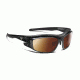 7 Eye Air Dam Rocker Sunglasses w/ Interchangeable Lens,Glossy Black Frame,SV Copper Module, SV Clear  Module,S-L 4905P2