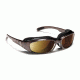 7 Eye Churada- SharpView Brown Crystal Sunglasses, S-M 164454
