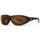 7 Eye Cyclone Sunglasses, Matte Black Frame, Sharp View Copper Lens 200142