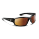 7 Eye Signature Series Rake Sunglasses,SharpView Copper Lens,Glossy Black Frame,M-XL, 910542