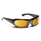 7 Eye Whirlwind AirShield Sunglasses,Dark Tortoise Frame,SharpView Yellow Lens,M-L 120643