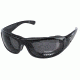 7 Eye Whirlwind Sunglasses, Glossy Black Frame, SharpView Gray Lens 120541
