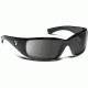 7 Eye 7eye Air Dam Sunglasses Taku, Sharp View Gray Polarized PC Lens, Glossy Black Frame, S-L , Men 570553