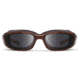 7Eye by Panoptix AirShield Sierra Sunglasses, RX Ready, Brown Stripe Tortoise Frame, SharpView Polarized Gray Lens, S-L 346253