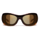 7Eye by Panoptix Womens AirShield Sedona Sunglasses, RX Ready, Light Tortoise Frame, Photochromic Day/Night Contrast Lens, M-L 326027