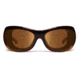 7Eye by Panoptix Womens AirShield Sedona Sunglasses, RX Ready, Light Tortoise Frame, SharpView Copper Lens, M-L 326042