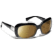7 Eye Oasis- Glossy Black Sunglasses, S-L 010527
