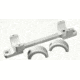 DNZ Products Game Reaper Scope Mount - Browning A Bolt Long Action, Medium Ring, 1 in Tube, Silver, 19500