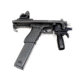A3 Industries 10 B&amp;T USW Modular Vertical Foregrip, 100 Degrees, Picatinny, w/ Handstop, 2.75in HK Grooved Grip, Polymer Base, Black, VFG-174