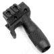A3 Industries 10 B&amp;T USW Modular Vertical Foregrip, 100 Degrees, Picatinny, w/ Handstop, 2.75in HK Grooved Grip, Polymer Base, Black, VFG-174