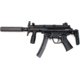 A3 Industries 2-Bolt Mount Modular Telescoping Stock w/No Buttpad, Black, 7.00in, MTS-2B-7.00-BP1