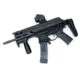 A3 Industries 2-Bolt Mount Modular Telescoping Stock w/No Buttpad, Black, 7.00in, MTS-2B-7.00-BP1