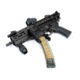 A3 Industries Compact Modular Vertical Foregrips, Compact Single-Slot M-Lok Mounting Base With 2.75In HK Grip, Aluminum, Black, VFG-154