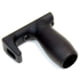 A3 Industries M-LOK Modular Vertical Foregrips w/ Integrated Handstop, 2In Smooth Aluminum Grip, Polymer Base, 2.5 Oz., Black, VFG-109