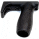 A3 Industries Modular Vertical Foregrips, 100 Degree, M-LOK, w/ Handstop, 2.00In Smooth Aluminum Grip, Polymer Base, Black, VFG-114