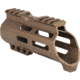 ABC RIFLE COMPANY American Built Custom Hybrid AR-15 M-LOK Handguard w/Finger Stop, 5in, Burnt Bronze, HG15-CM-MLTC5-ABC-BB