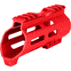 ABC RIFLE COMPANY American Built Custom Hybrid AR-15 M-LOK Handguard w/Finger Stop, 5in, Red, HG15-CM-MLTC5-ABC-RD