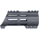 ABC RIFLE COMPANY American Built Custom Hybrid AR-15 M-LOK Handguard w/Finger Stop, 5in, Sniper Grey, HG15-CM-MLTC5-ABC-SG
