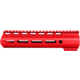 ABC RIFLE COMPANY Custom AR-15 M-LOK Handguard, 9in, Cerakote Red, HG15-CM-ML369-9-RD