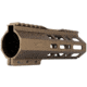 ABC RIFLE COMPANY Custom Hybrid Top Cut D-Front AR-10/DPMS LR-308 M-LOK Handguard, 7in, Bronze, HG10-CM-TCML7D-BB