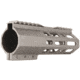 ABC RIFLE COMPANY Custom Hybrid Top Cut D-Front AR-10/DPMS LR-308 M-LOK Handguard, 7in, Tungsten, HG10-CM-TCML7D-TNG