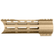 ABC RIFLE COMPANY Custom Hybrid Top Cut Super Slim AR-15 M-LOK Handguard, 7in, Flat Dark Earth, HG15-CM-MLTC7-FDE