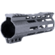 ABC RIFLE COMPANY Custom Hybrid Top Cut Super Slim AR-15 M-LOK Handguard, 7in, Sniper Grey, HG15-CM-MLTC7-SG