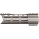 ABC RIFLE COMPANY Custom Hybrid Top Cut Super Slim AR-15 M-LOK Handguard, 7in, Tungsten, HG15-CM-MLTC7-TNG