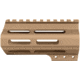 ABC RIFLE COMPANY Custom Slim AR-15 M-LOK Handguard, 4.5in, Flat Dark Earth, HG15-CM-ML4D-FDE