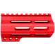 ABC RIFLE COMPANY Custom Slim AR-15 M-LOK Handguard, 4.5in, Red, HG15-CM-ML4D-RD