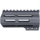 ABC RIFLE COMPANY Custom Slim AR-15 M-LOK Handguard, 4.5in, Sniper Grey, HG15-CM-ML4D-SG