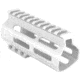 ABC RIFLE COMPANY Custom Slim AR-15 M-LOK Handguard, 4.5in, White, HG15-CM-ML4D-STW