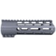 ABC RIFLE COMPANY Custom Ultra Slim AR-15 M-LOK Handguard, 7in, Cerakote Sniper Grey, HG15-CM-ML7D-SG