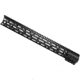 ABC RIFLE COMPANY Style Full Top Rail Picatinny C-Cut AR-10/DPMS LR-308 M-LOK Handguard Rail System, 18in, Black, HG10-CM-TRML18C