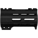ABC RIFLE COMPANY Super Slim Free Float AR-15 M-LOK Handguard w/Handstop, 4in, Black, HG15-CM-ML4HSTP-BLK