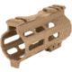 ABC RIFLE COMPANY Super Slim Free Float AR-15 M-LOK Handguard w/Handstop, 4in, Flat Dark Earth, HG15-CM-ML4HSTP-FDE