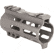 ABC RIFLE COMPANY Super Slim Free Float AR-15 M-LOK Handguard w/Handstop, 4in, Tungsten, HG15-CM-ML4HSTP-TNG