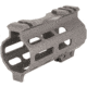 ABC RIFLE COMPANY Super Slim Free Float AR-15 M-LOK Handguard w/Handstop, 4in, Tungsten, HG15-CM-ML4HSTP-TNG